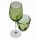 6 pcs set water glasses green color, art 0474514