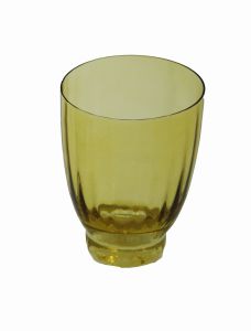 6 pcs set water glasses amber color, art 0474712