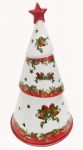 Albero di Natale con candela "Christmas Carol" h 31x15,5cm, art 0713801