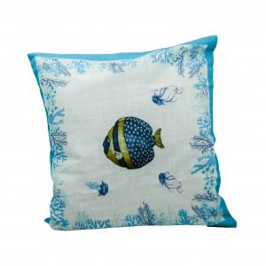 pillow with inner "sea" 40x40 cm, art 0859840