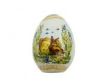 Uovo "Easter Bunny coniglio che dorme " cm 16, art 983102C